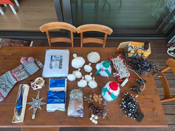 Vijf en twintig items alle in perfecte staat,lichten branden, Diversen, Kerst, Zo goed als nieuw, Ophalen of Verzenden