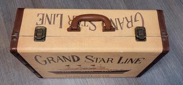Houten koffertje Grand Star Line 40x28x13 cm