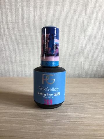 Pink gellac surfing blue €7,5 beschikbaar voor biedingen