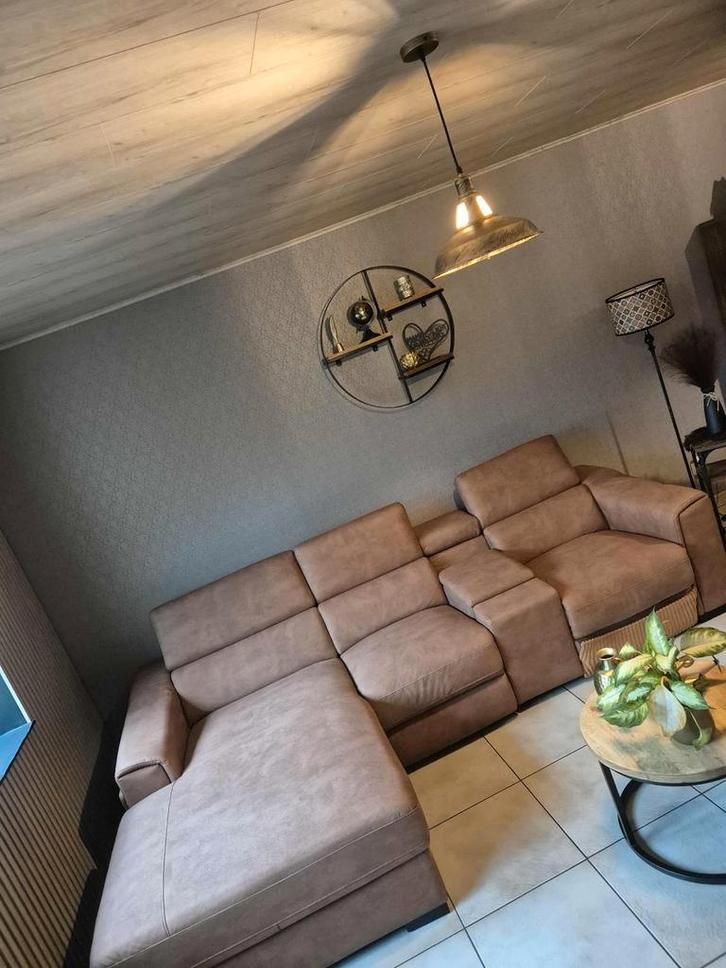 Zithoek met elektrische relaxzetel, Huis en Inrichting, Zetels | Complete zithoeken, Ophalen