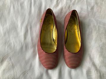 Ballerines rouge/blanc GRACELAND T 38 beschikbaar voor biedingen