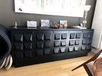 buffet commode brutaliste, Ophalen, Eikenhout, Zo goed als nieuw, 200 cm of meer