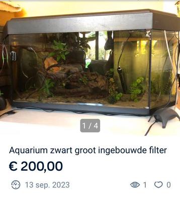 Aquarium ingebouwde filter, Dieren en Toebehoren, Ophalen