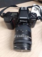 NIKON F-801s+AF NIKKOR 28-85 mm 3.5-4.5+TAS+VIVITAR FLITS, Ophalen of Verzenden, Nikon