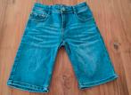Jeans short bermuda maat 134 - 9 jaar, Zo goed als nieuw, Ophalen