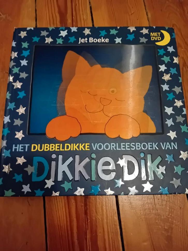 Jet Boeke - Het dubbeldikke voorleesboek van Dikkie Dik, Boeken, Kinderboeken | Baby's en Peuters, Zo goed als nieuw, Ophalen