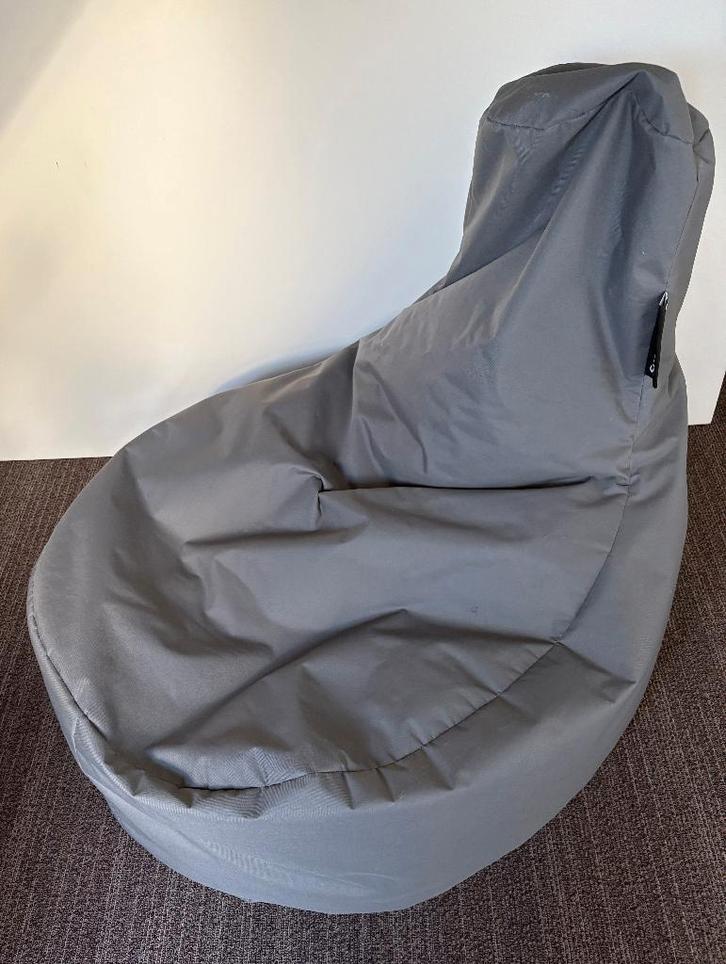 Zitzak Sugarpufy, Huis en Inrichting, Zitzakken, Zo goed als nieuw, Zitzak, Grijs, Ophalen