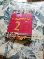 Talenknobbel 2 Néerlandais. 3eme degré ens. secondaire., Livres, Enlèvement ou Envoi, Comme neuf, Secondaire, Néerlandais
