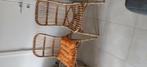 4 Rotan stoelen, Huis en Inrichting, Stoelen, Ophalen, Zo goed als nieuw