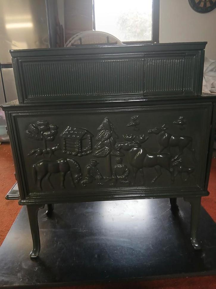 Prachtige noorse kachel jøtul 118, Huis en Inrichting, Haarden, Zo goed als nieuw, Ophalen