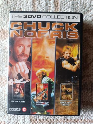 Chuck Norris : 3 dvd collection beschikbaar voor biedingen