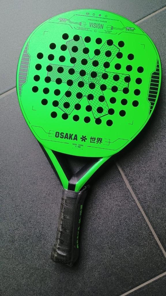 NIEUWE Osaka Vision Control Padel Racket - Groen, Sport en Fitness, Padel, Nieuw, Padelracket, Ophalen