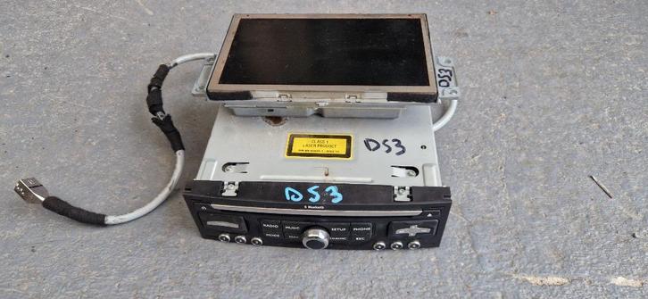 KIT POSTE AUTO RADIO ECRAN GPS CITROEN DS3 C3 II AUTORADIO, Auto-onderdelen, Elektronica en Kabels, Ophalen