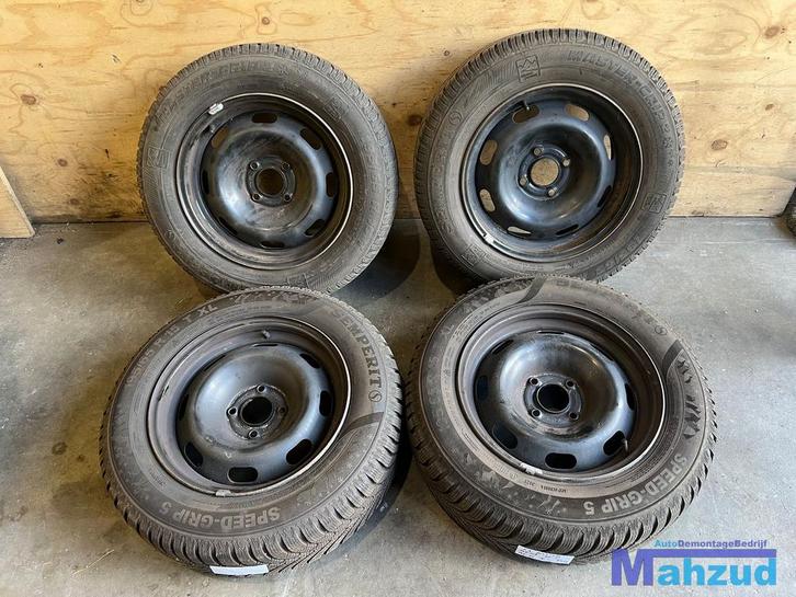 CITROEN PEUGEOT FIAT DS OPEL 4X108 65.1 15 INCH Velgen, Auto-onderdelen, Banden en Velgen, Banden en Velgen, Personenwagen, Gebruikt