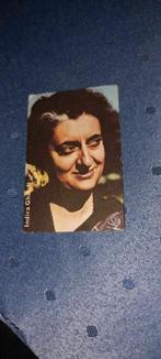 Prentje/Chromo : Indira Ghandi / Victoria, Verzamelen, 1960 tot 1980, Gebruikt, Verzenden, Buitenland