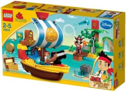 Duplo 10514 Jake's Piraat ship Bucky, Kinderen en Baby's, Speelgoed | Duplo en Lego, Gebruikt, Duplo, Complete set, Ophalen of Verzenden