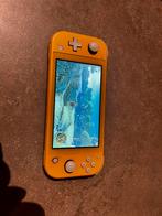 Nintendo lite geel + opbergtasje + lader, Games en Spelcomputers, Spelcomputers | Nintendo Switch Lite, Ophalen, Geel, Gebruikt