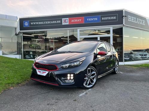 KIA CEED GT 1.6 T-GDI*Xenon*Halfleer/Alcantara*GPS*dak*, Auto's, Kia, Bedrijf, Te koop, (Pro) Cee d, Bluetooth, Centrale vergrendeling