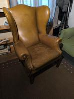Fauteuil en cuir vintage, Enlèvement, Utilisé, Cuir, Antiquité