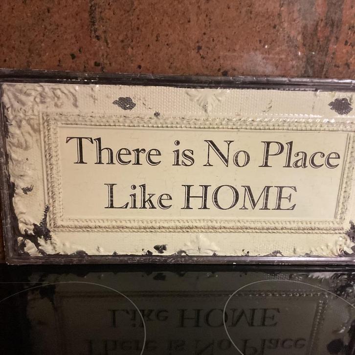 Heel mooi metalen tekstbord met mooi gezegde!, Huis en Inrichting, Woonaccessoires | Tekstborden en Spreuken, Ophalen of Verzenden