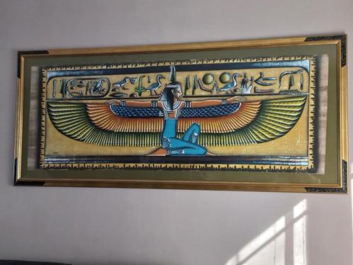 Mooi frame met Egyptische papyrus, Antiek en Kunst, Kunst | Niet-Westerse kunst, Ophalen
