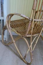 Fauteuil in rotan, bamboe vintage, Ophalen