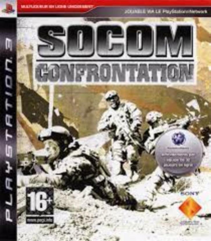 PS3-game Socom Confrontatie., Games en Spelcomputers, Games | Sony PlayStation 3, Zo goed als nieuw, Shooter, 1 speler, Vanaf 16 jaar