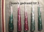 lot kaarsen draaikaars verjaardag mama juf meester kado 3, Ophalen of Verzenden, Nieuw