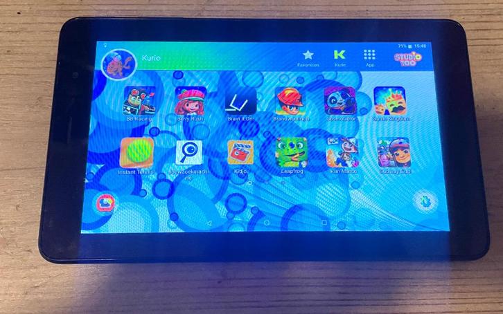 Kurio tab connect Studio 100, Computers en Software, Android Tablets, Gebruikt, Wi-Fi, 7 inch of minder, 16 GB, Uitbreidbaar geheugen