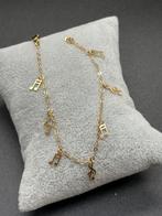 18 karaat gouden armband 750 gestempeld, Ophalen, Goud