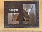 Affligem bierglas + gistglas in box, Ophalen of Verzenden, Nieuw, Glas of Glazen, Overige merken