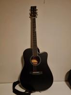 Akoestische gitaar Fazley met riem en draagtas., Ophalen