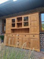 Teak buffetkast/vitrinekast GRATIS LEVERING/EINDEJAARSACTIE, Huis en Inrichting, Ophalen of Verzenden, Zo goed als nieuw
