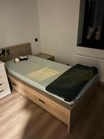 1 persoonsbed, Huis en Inrichting, Slaapkamer | Complete slaapkamers, Ophalen, Gebruikt, Eenpersoons, Hout