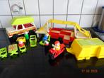 Fisher Price, Play Family Car & Pop-Up-Camping car*VOLLEDIG*, Ophalen of Verzenden