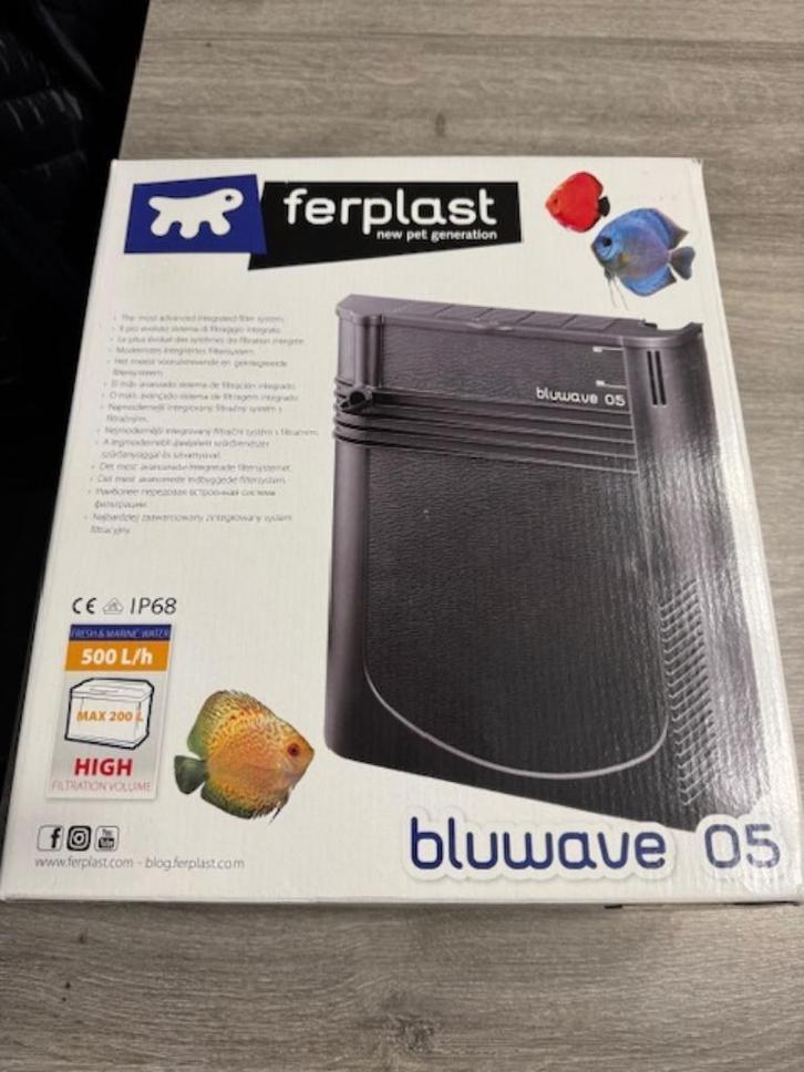 FERPLAST BLUWAVE 05 NIEUW interieurfilter voor aquarium, Dieren en Toebehoren, Vissen | Aquaria en Toebehoren, Nieuw, Filter of Co2