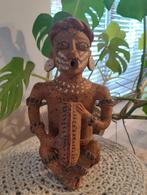 Vintage terracotta beeld - Maya / Inca / ..., Ophalen of Verzenden