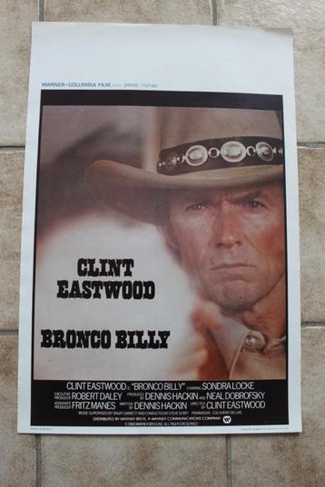 filmaffiche Clint Eastwood Bronko Billy 1980 filmposter beschikbaar voor biedingen