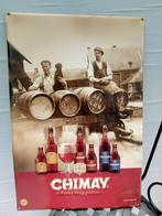 CHIMAY Pères Trappists reclamedoek (60/40 cm), Overige merken, Reclamebord, Plaat of Schild, Ophalen of Verzenden, Zo goed als nieuw