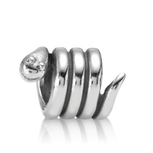 Pandora bedel slang, Handtassen en Accessoires, Bedels, Pandora, Zilver, 1 bedel, Verzenden