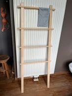 Handdoekenrek staand, Huis en Inrichting, Badkamer | Badtextiel en Accessoires, Ophalen, Gebruikt, Bruin, Handdoekenrek