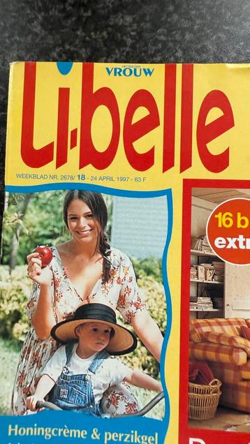 Tijdschrift Libelle 24 april 1997 beschikbaar voor biedingen