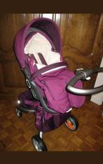 Xplory Stokke + accessoires en maxi-cosi-adapter, Kinderen en Baby's, Kinderwagens en Combinaties, Gebruikt, Verstelbare duwstang
