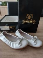 Mooie witte Italiaanse Equerry Ballerina's, Meisje, Schoenen, Nieuw, Ophalen
