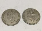 Afrique de l'Est lot 2 x 1 shilling 1948 et 1952, Timbres & Monnaies, Monnaies | Afrique, Enlèvement ou Envoi