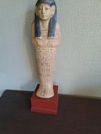 Egyptich beeldje, 30cm hgte, op sokkel, Antiek en Kunst, Ophalen of Verzenden