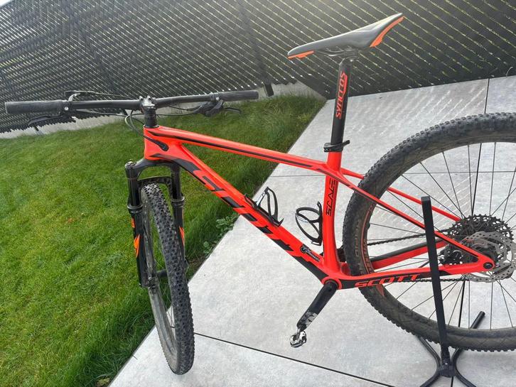 Scott scale mountainbike rood, Fietsen en Brommers, Fietsen | Mountainbikes en ATB, Zo goed als nieuw, Hardtail, Ophalen