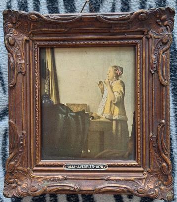 Femme au collier de perles - J. Vermeer (1632-1675), Enlèvement