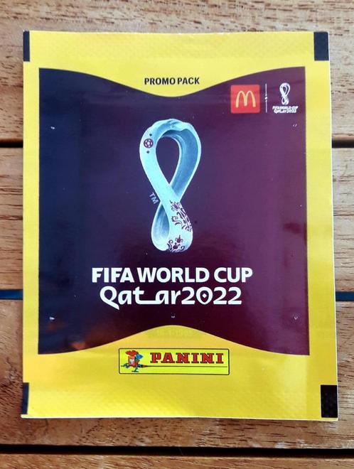 Panini WK Qatar 2022 promo zakje/packet McDonalds new, Collections, Autocollants, Neuf, Enlèvement ou Envoi
