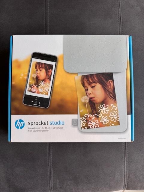 HP Sprocket Studio, Informatique & Logiciels, Imprimantes de poche, Comme neuf, Enlèvement